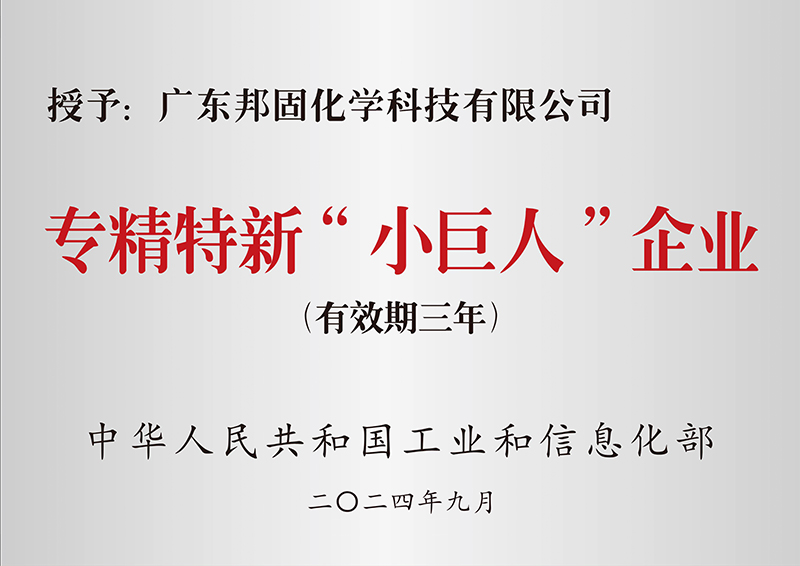專精特新小巨人企業（國家級）